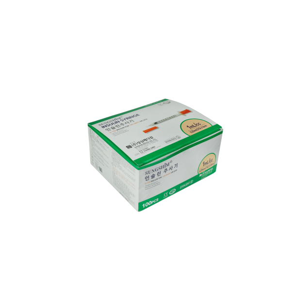 성심 인슐린주사기 1CC 31G (8mm)