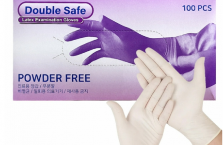 가주 진료용 라텍스 글러브 Powder free (1박스 50조)