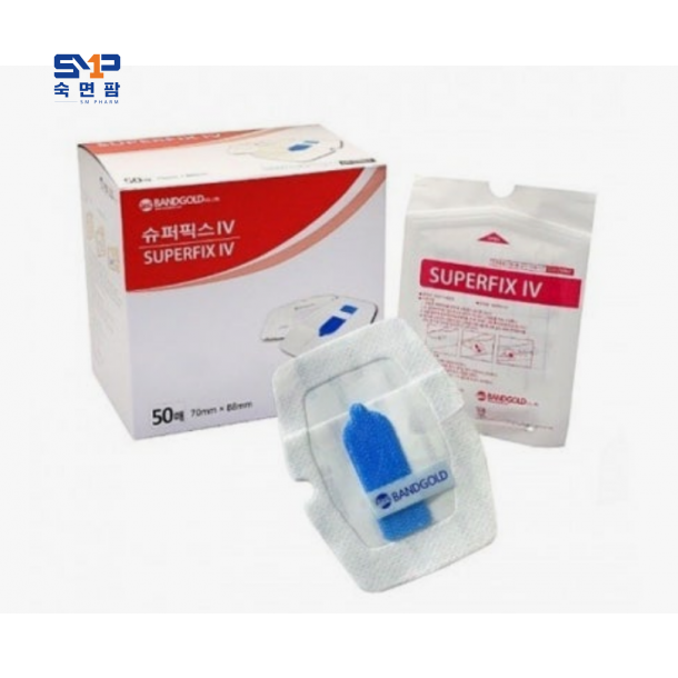고정밴드 슈퍼픽스IV(카테타밴드) 70mm*88mm 1박스(50매)