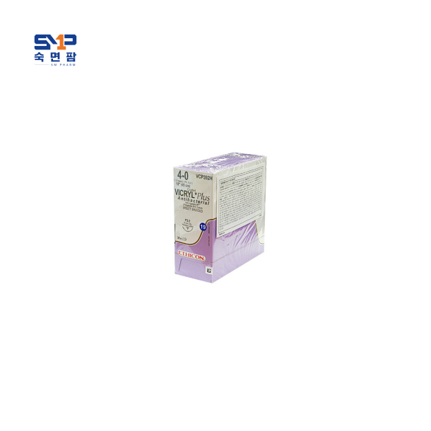 바이크릴플러스 Vicryl Plus VCP494H (4/0-13mm 1box 36ea)