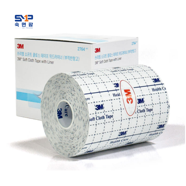 3M 부직반창고 2764 10cm*10cm 1롤