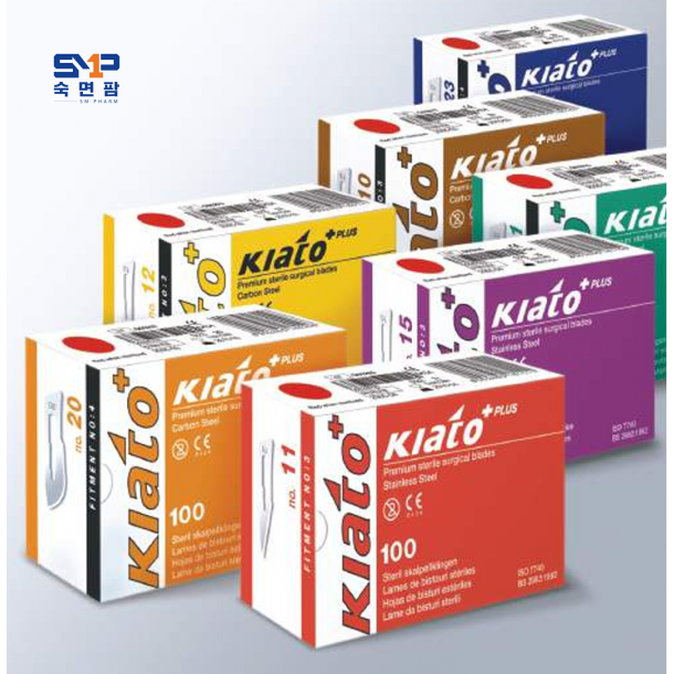 키아토 Kiato 써지컬 블레이드 12호 1박스 100개
