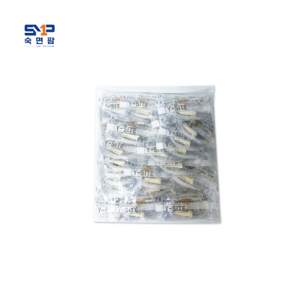 신창 수액세트 무침, Y타입 링겔 링거 수액 SET 50개입