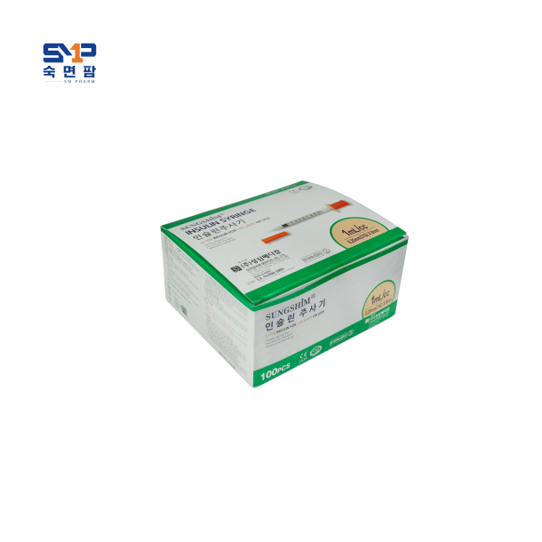 성심 인슐린주사기 1cc 31g 8mm(1박스 100개입)